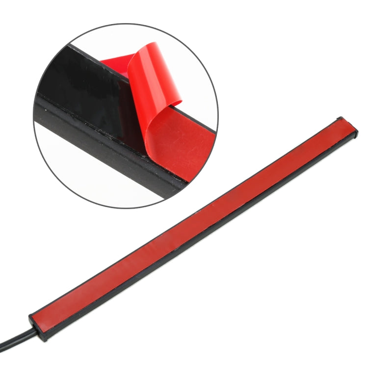 5W 12V 300LM Red+Yellow Light 32 LED Brake lights For Motorcycle, Cable Length:50cm