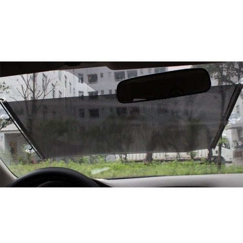 Foldable Car Insulation Curtain,Black,Size: 125 x 58cm