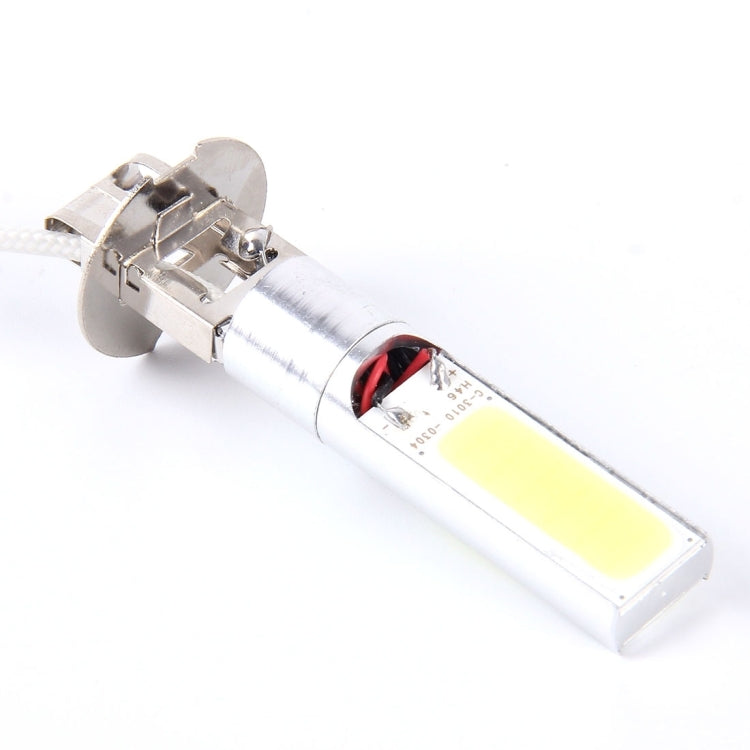 2 PCS H3 10W 700 LM 6500K White Light Car Fog Light with COB Lamp, DC 12V