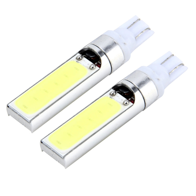2PCS T10 10W 700 LM 6500K White Light Car Fog Light, DC 12V
