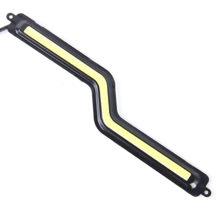 2 PCS 6W 400 LM 6000K White Light COB LED Daytime Running Light,DC 12V