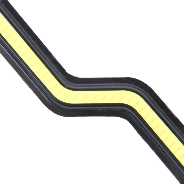 2 PCS 6W 400 LM 6000K White Light COB LED Daytime Running Light,DC 12V