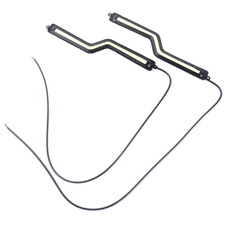 2 PCS 6W  Ice Blue Light COB LED Daytime Running Light,DC 12V