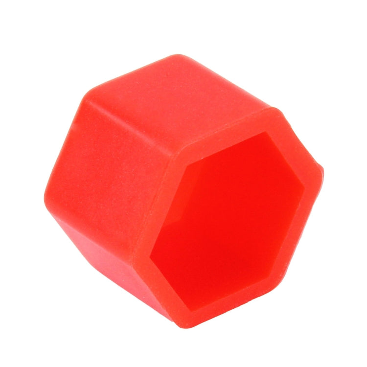 20 PCS Silicone Luminous Car Hubcap(Red)