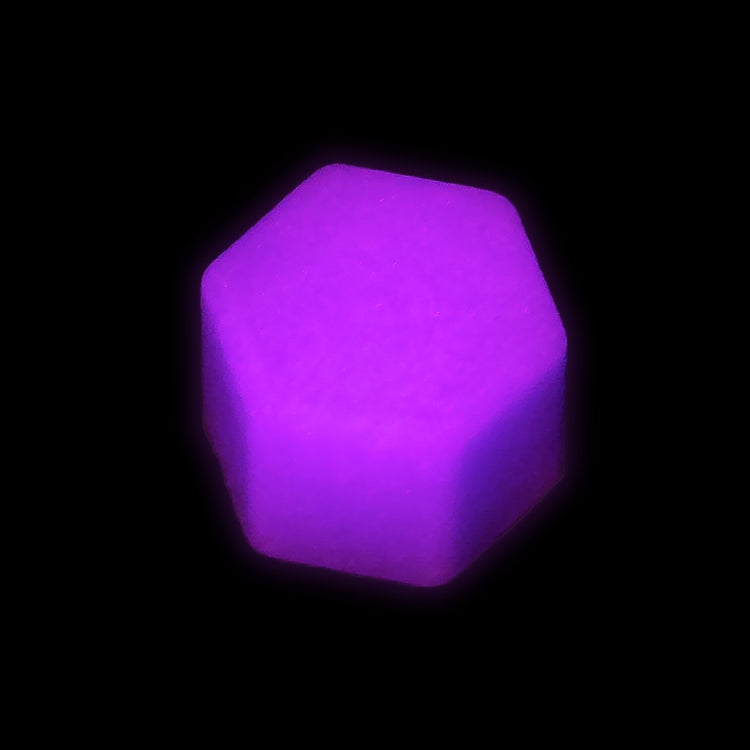 20 PCS Silicone Luminous Car Hubcap(Purple)