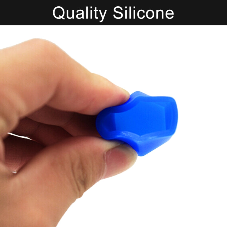 20 PCS Silicone Luminous Car Hubcap(Blue)