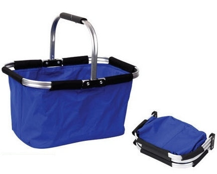 Folded Shopping Basket