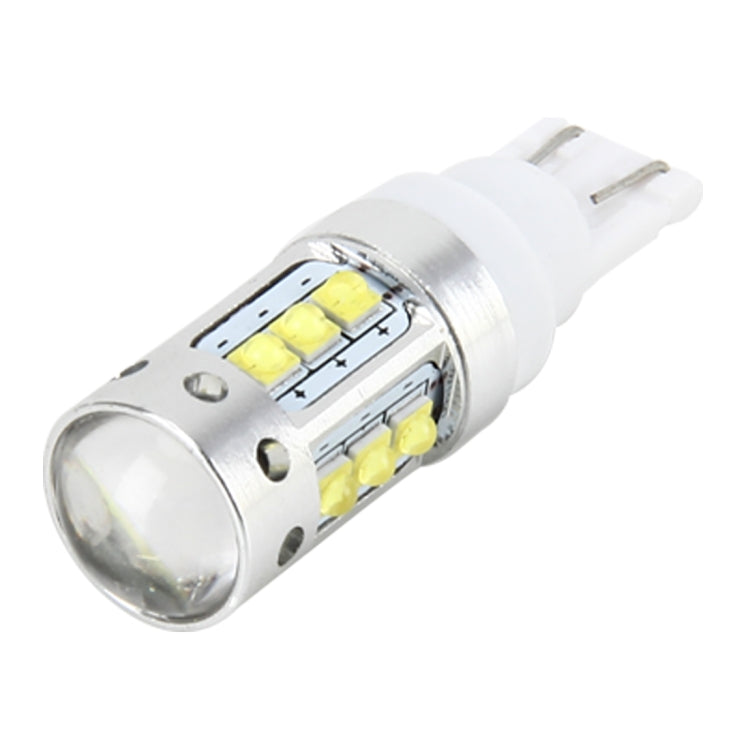 T10 50W 500 LM 6000K Car Clearance Light Car Marker Light with 16 CREE Lamps, DC 12V-24V(White Light)