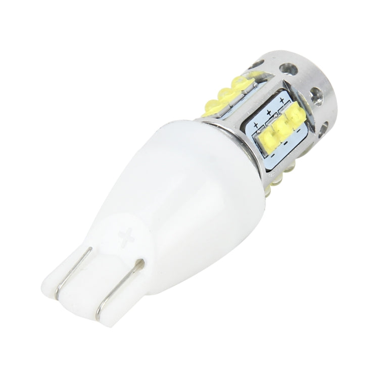 T15 50W 500 LM 6000K Car Clearance Light Car Marker Light with 16 CREE Lamps, DC 12V-24V(White Light)