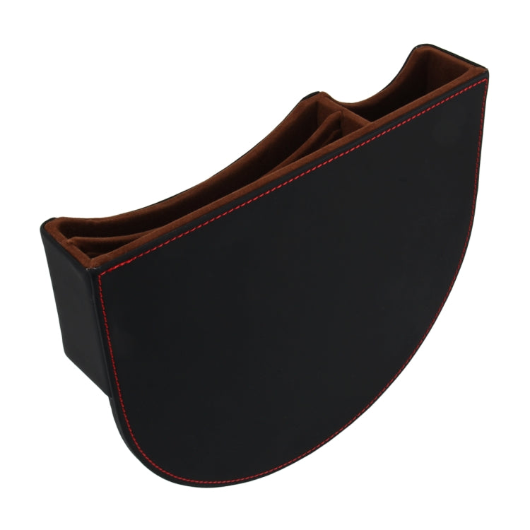 Car Seat Crevice Storage Box with Interval Auto Gap Pocket Stowing Tidying for Phone Pad Card Coin Case Accessories