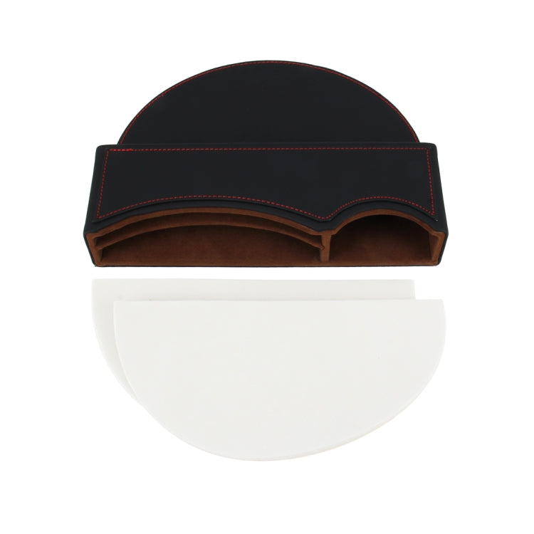 Car Seat Crevice Storage Box with Interval Auto Gap Pocket Stowing Tidying for Phone Pad Card Coin Case Accessories