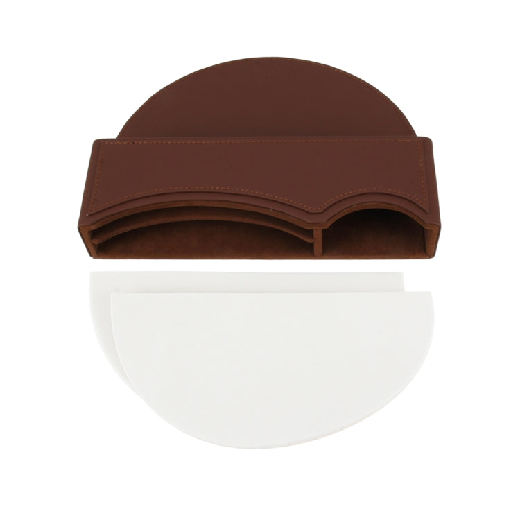 Car Seat Crevice Storage Box with Interval Auto Gap Pocket Stowing Tidying for Phone Pad Card Coin Case Accessories