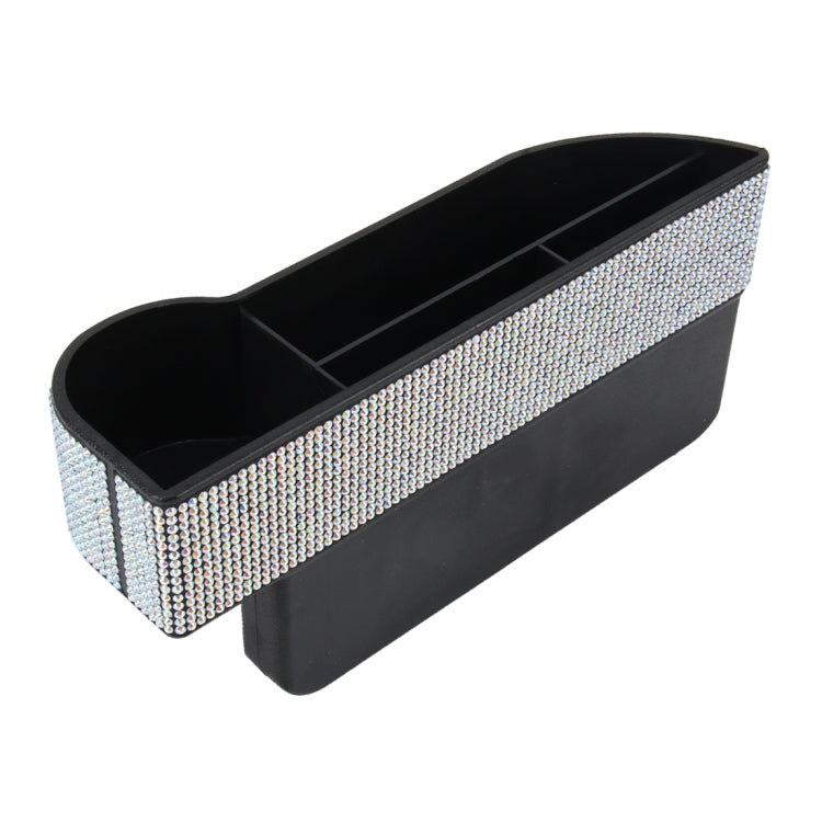 Car Seat Crevice Storage Box with Interval Cup Drink Holder Auto Gap Pocket Stowing Tidying for Phone Pad Card Coin Case Accessories