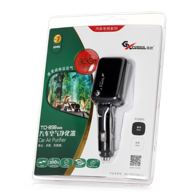 XPower TO-898 Car Air Purifier Negative Ions Air Cleaner