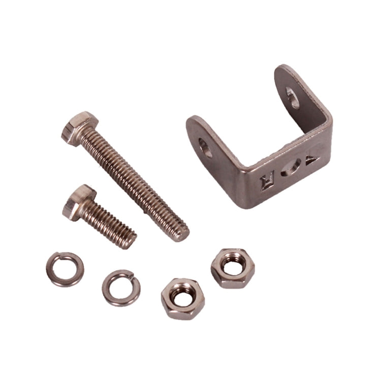 DC 9-32V 10W 1000LM 6500K IP68 Waterproof Vehicle Car Boat Marine External Work Lights Emergency Lights 45 Degrees Adjustable Flood Light LED Car Bulbs with Single Intense CREE LED Light(White Light)