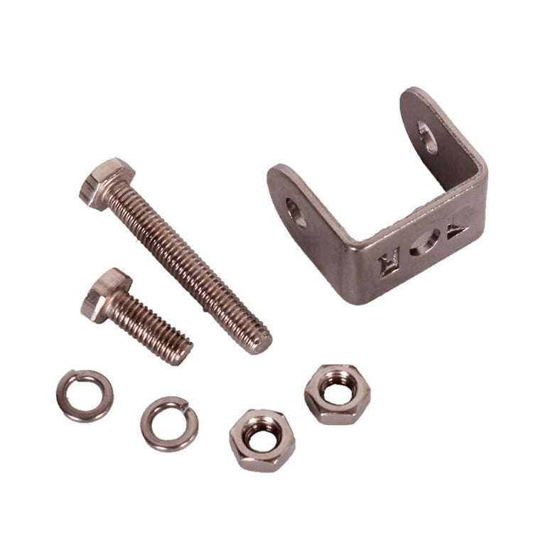 DC 9-32V 10W 1000LM 6500K IP68 Waterproof Vehicle Car Boat Marine External Work Lights Emergency Lights 45 Degrees Adjustable Flood Light LED Car Bulbs with 1 Intense CREE LED Lights(White Light)