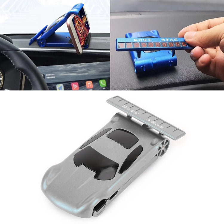 Multi-function Car Temporary Parking Card Mobile Phone Holder