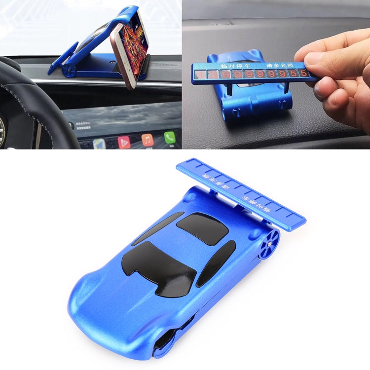 Multi-function Car Temporary Parking Card Mobile Phone Holder