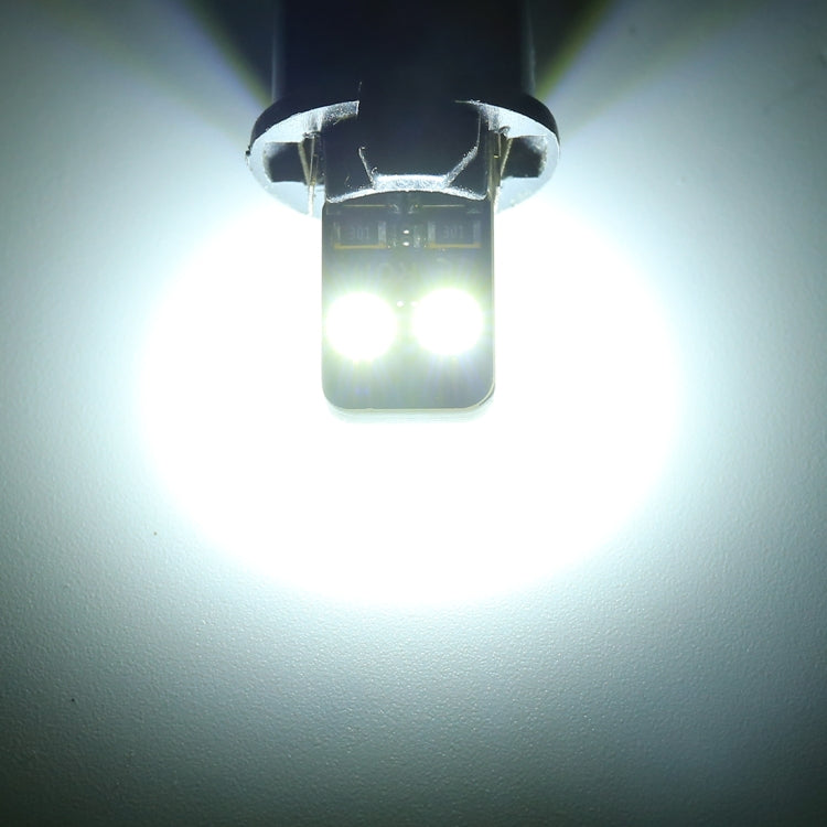 2 PCS T10 / W5W / 168 / 194 DC12V / 1.6W / 6000K / 130LM 4LEDs SMD-3030 Car Clearance Light, with Decoder (White Light)