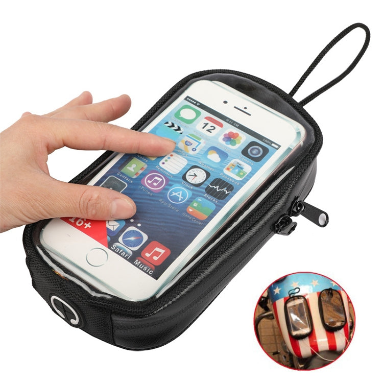 T-400 7 inch Multi-functional Motorcycle Magnetic Oil Tank Bag Waterproof Shoulder Bag Motorbike Parts