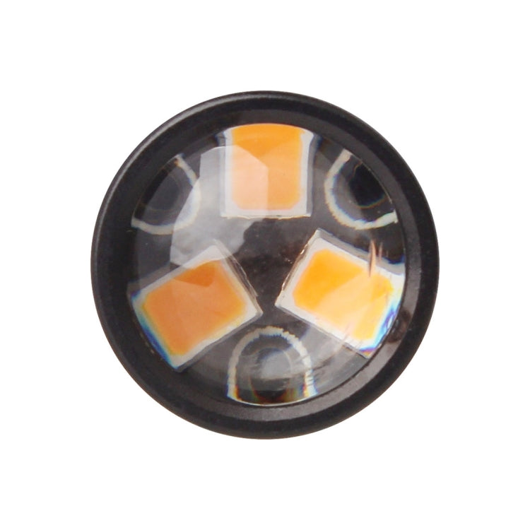 2 PCS 1156-2835 10.5W 21 LEDs Amber LED Car Turn Signals DC 12~24V