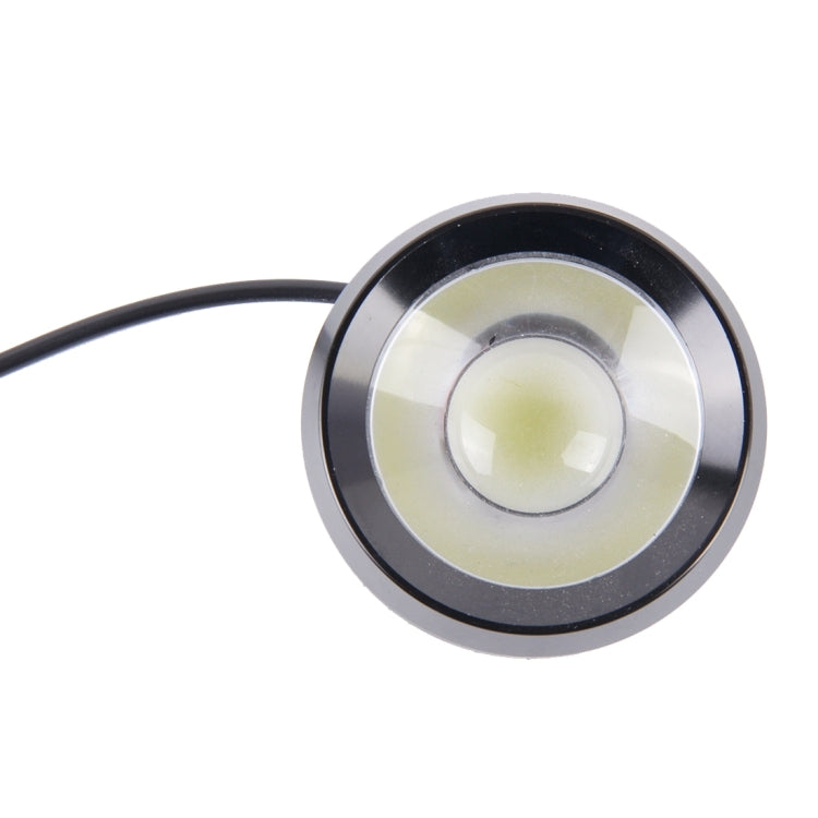 2 PCS DC 12V 5W 6000K Flashing + Continuous Eagle Eyes Light Strobe Light, Wire Length: 80cm(White Light)