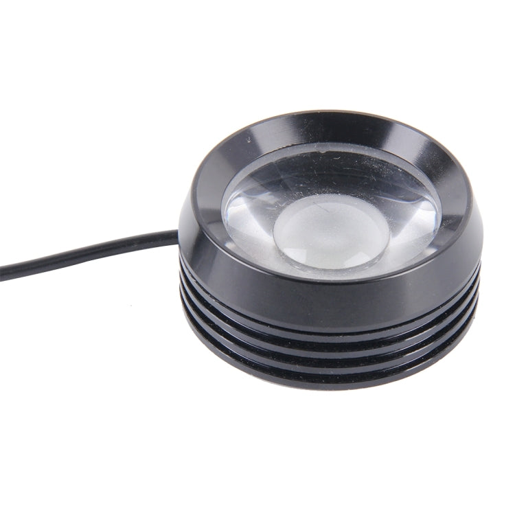 2 PCS DC 12V 5W 6000K Flashing + Continuous Eagle Eyes Light Strobe Light, Wire Length: 80cm(White Light)