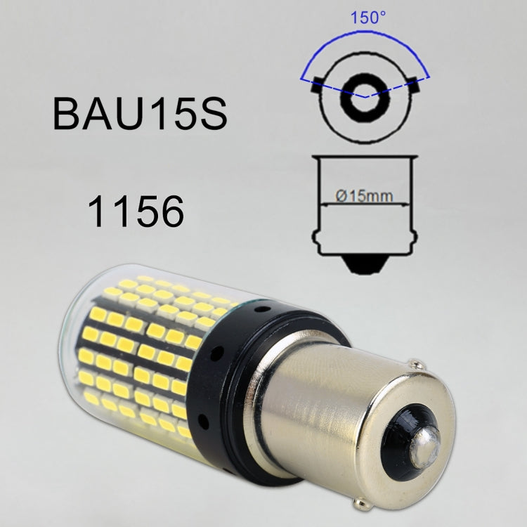 2 PCS 1156 / BAU15S DC12V / 18W / 1080LM Car Auto Turn Lights with SMD-3014 Lamps