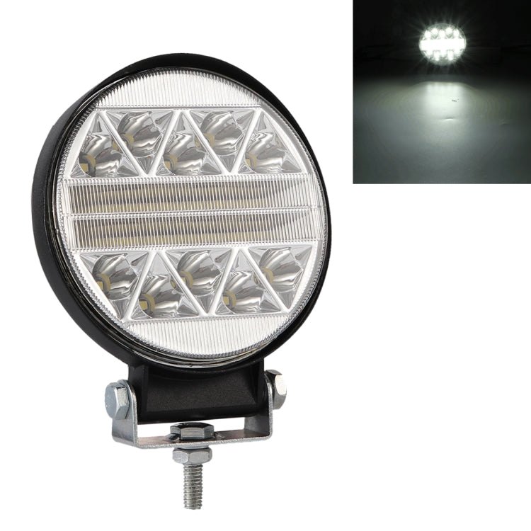 4 inch 23.8W DC 10-30V 1900LM IP67 Car Truck Off-road Vehicle Round Strobe LED Work Lights, with 34LEDs SMD-3030 Lamps