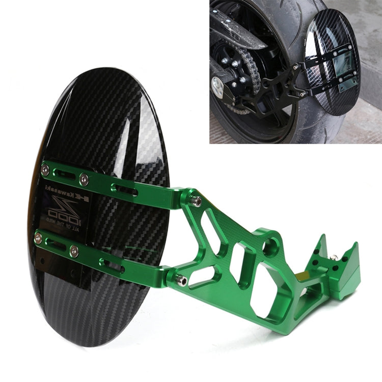 Motorcycle CNC Modified Fender Rear Wheel Fender Dustproof Splash Flaps Mudguards Fender Guard for Kawasaki Z1000 2010-2017