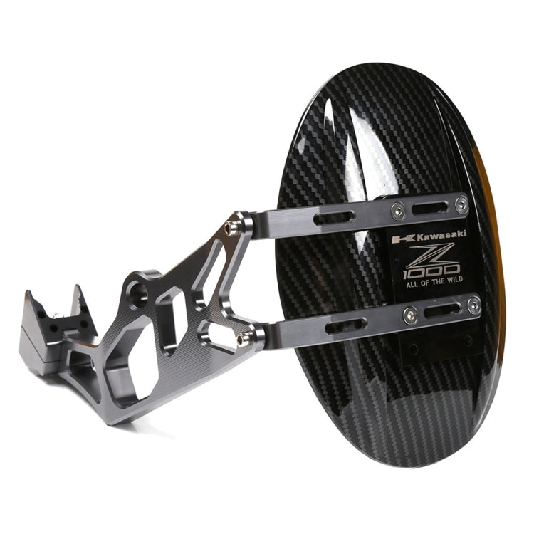 Motorcycle CNC Modified Fender Rear Wheel Fender Dustproof Splash Flaps Mudguards Fender Guard for Kawasaki Z1000 2010-2017