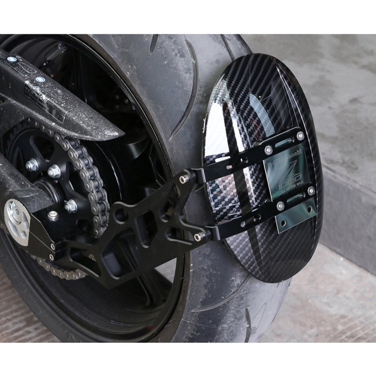 Motorcycle CNC Modified Fender Rear Wheel Fender Dustproof Splash Flaps Mudguards Fender Guard for Kawasaki Z1000 2010-2017