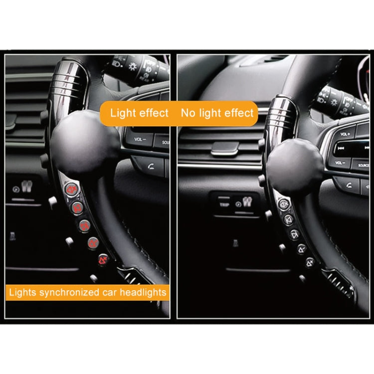 Car Universal Multi-function Modified Wireless Steering Wheel Control Buttons Steering Wheel Controller with Spinner Knob Power Handle Ball