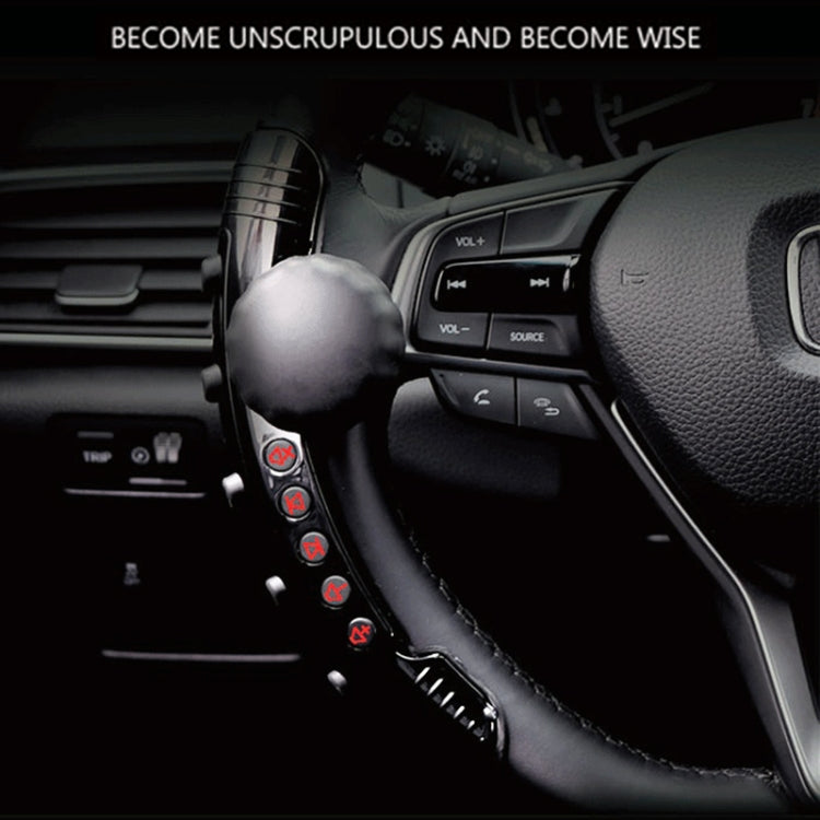 Car Universal Multi-function Modified Wireless Steering Wheel Control Buttons Steering Wheel Controller with Spinner Knob Power Handle Ball