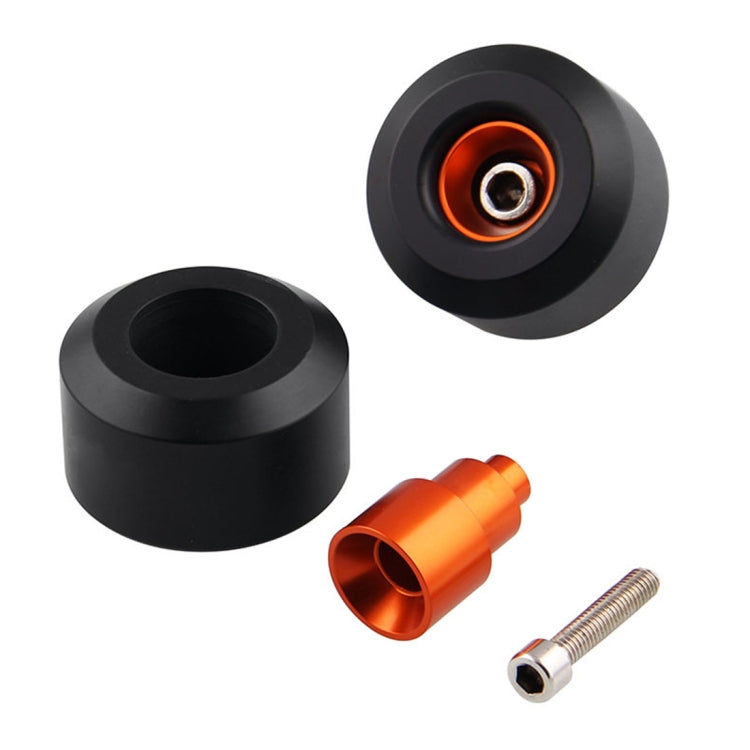 4 PCS Modified Front and Rear Wheels Drop Resistance Aluminum Alloy Ball Crash Protection Bars for KTM DUKE200 / 390