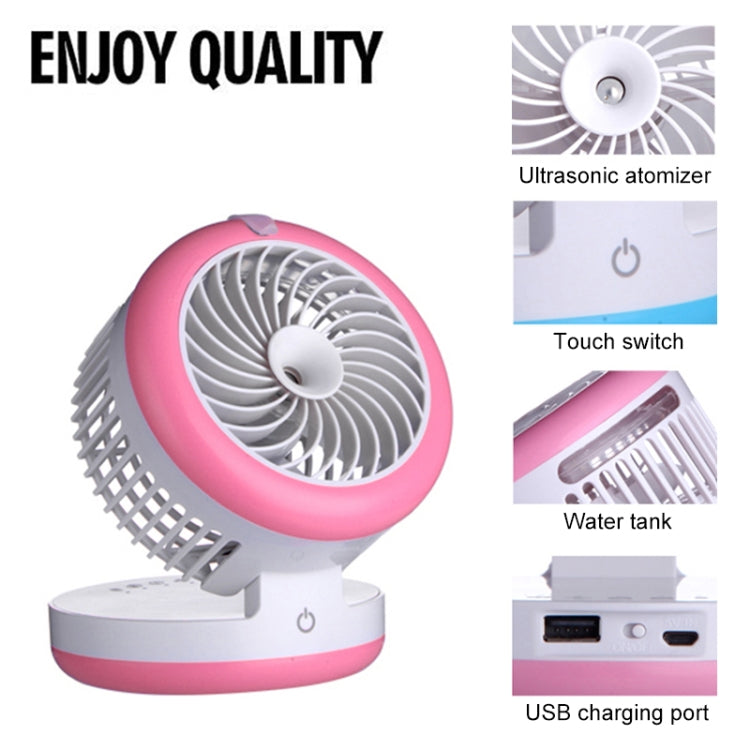 Car Multi-function Portable Electric Cooling Fan + Humidifier