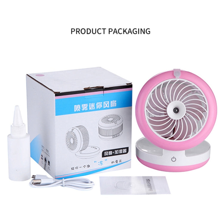 Car Multi-function Portable Electric Cooling Fan + Humidifier