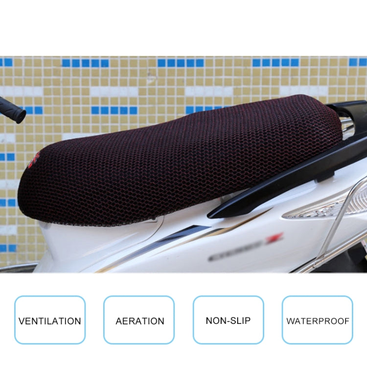 Waterproof Motorcycle Sun Protection Heat Insulation Seat Cover Prevent Bask In Seat Scooter Cushion Protect, Size: XL, Length: 78-85cm; Width: 40-53cm