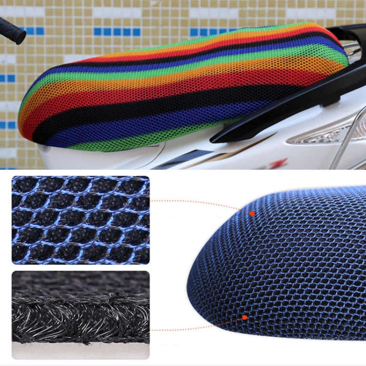 Waterproof Motorcycle Sun Protection Heat Insulation Seat Cover Prevent Bask In Seat Scooter Cushion Protect, Size: XXL, Length: 86- 92cm; Width: 40-56cm