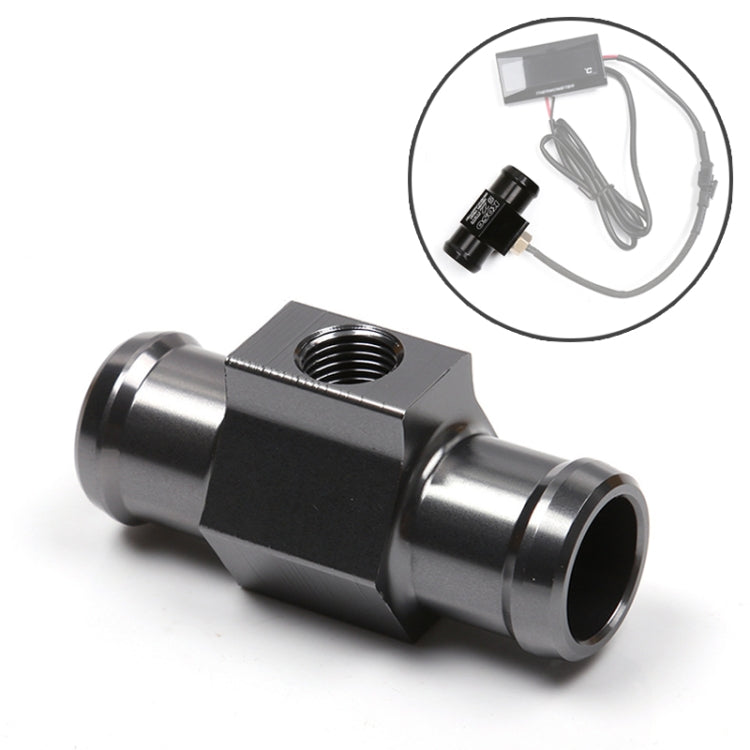 Motorcycle Modification Parts Universal CNC Aluminum Water Temperature Gauge Sensor Joint Transfer Interface, Size: 22mm