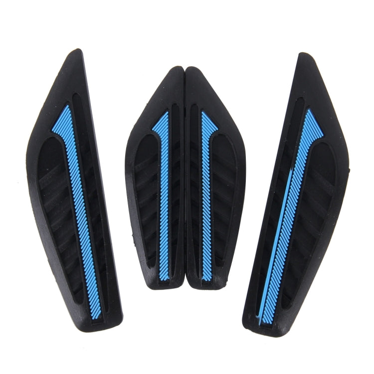4 PCS Car Styling Anti-collision PUC Strips