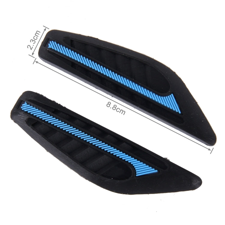 4 PCS Car Styling Anti-collision PUC Strips