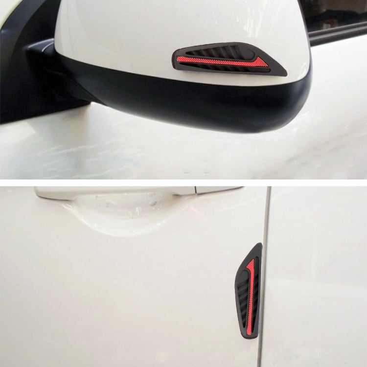 4 PCS Car Styling Anti-collision PUC Strips