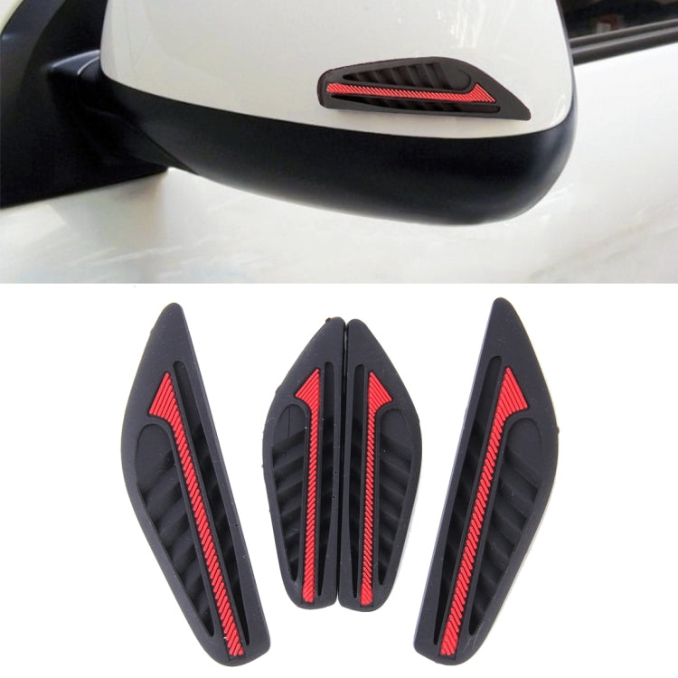 4 PCS Car Styling Anti-collision PUC Strips