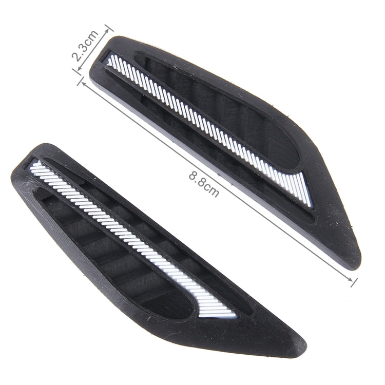 4 PCS Car Styling Anti-collision PUC Strips