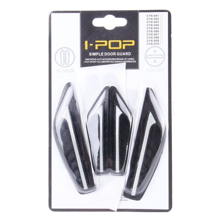4 PCS Car Styling Anti-collision PUC Strips