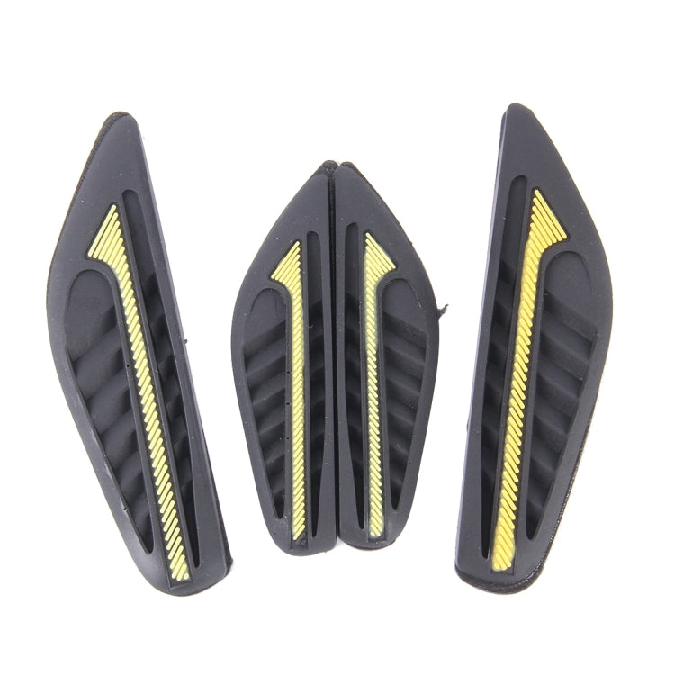 4 PCS Car Styling Anti-collision PUC Strips