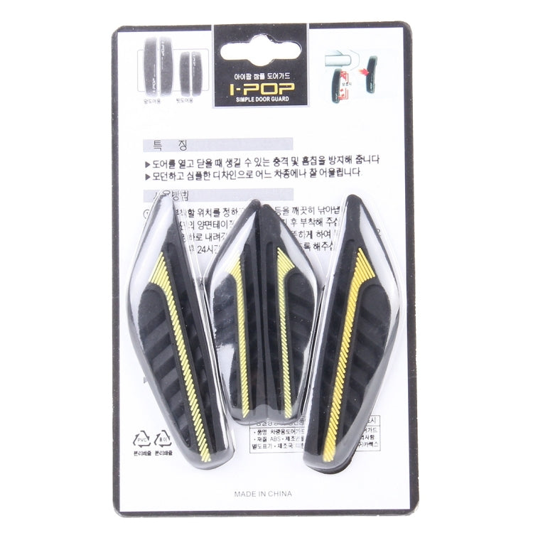 4 PCS Car Styling Anti-collision PUC Strips