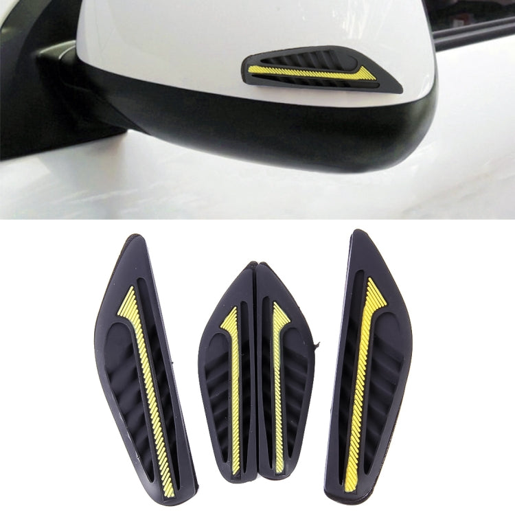 4 PCS Car Styling Anti-collision PUC Strips