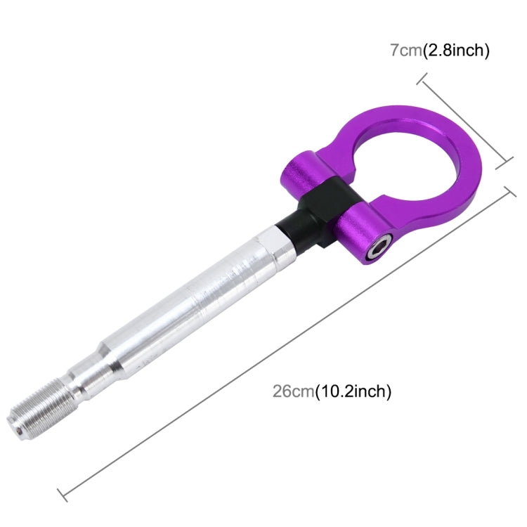 Aluminum Track Racing Front Rear Bumper Car Trailer Ring For BYD